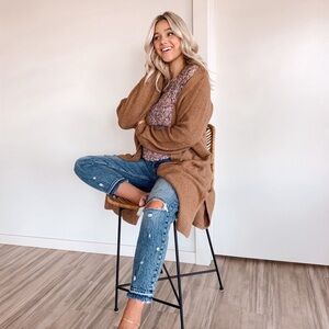 Abercrombie x Bre Sheppard mom jeans